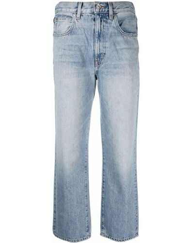 SLVRLAKE Denim Jeans crop London - Blu