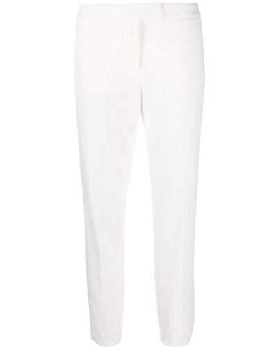 DKNY Pantalon à coupe droite - Blanc