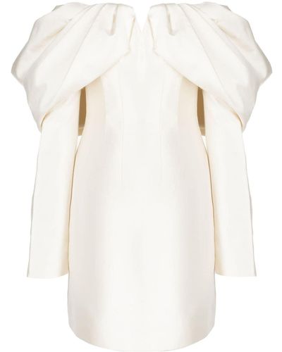 Rachel Gilbert Viola Off-the-shoulder Minidress - White