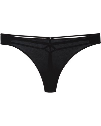 Marlies Dekkers 'Space Odyssey' Tanga - Schwarz