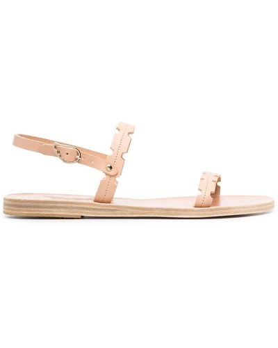 Ancient Greek Sandals Sandalias Cli con puntera abierta - Blanco