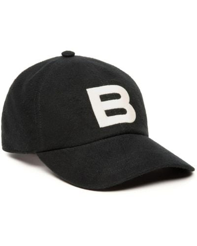 Bally Logo-print Cotton Baseball Cap - Black