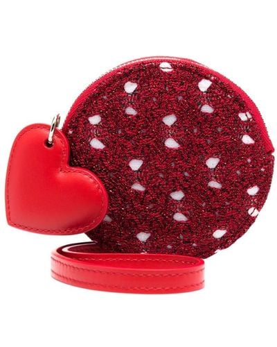 Missoni Circular Heart-charm Wallet - Red