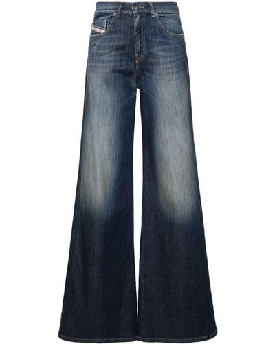 DIESEL 1978 D-akemi Flared Jeans - Blue