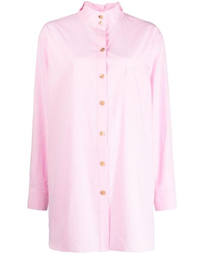 Rejina Pyo Townes Reversible Cotton Shirt - Pink