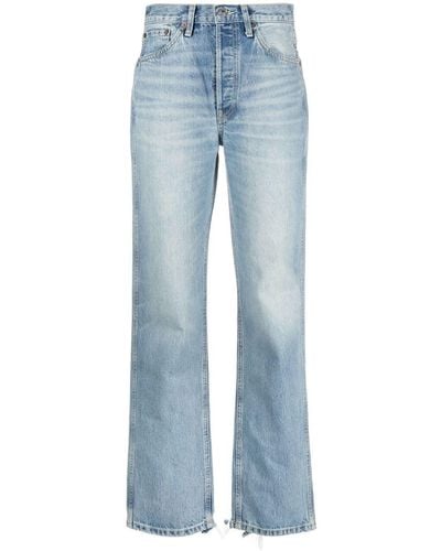 RE/DONE Straight Jeans - Blauw