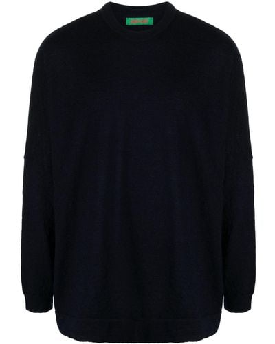 Casey Casey Fine-knit Wool Sweater - Blue