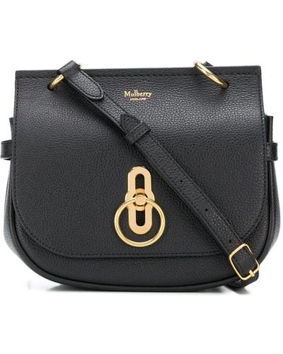 Mulberry Bolso satchel Amberley pequeño - Negro
