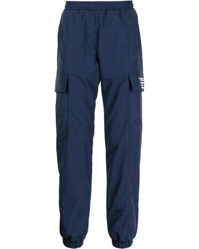 MISBHV Tecn Embroidery Track Trousers - Blue