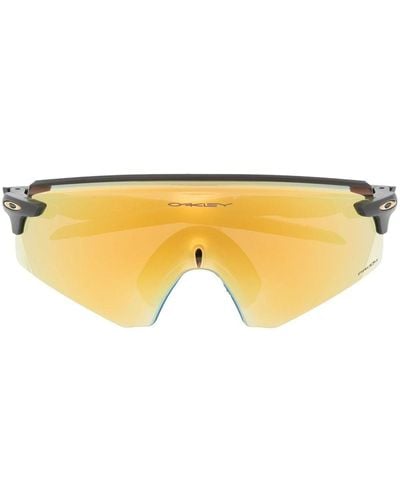 Oakley Gafas de sol Encoder con montura envolvente - Amarillo