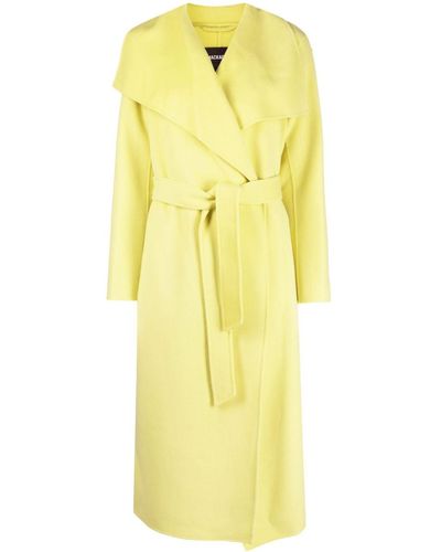 Mackage Mai-cn Wool Wrap Coat - Yellow