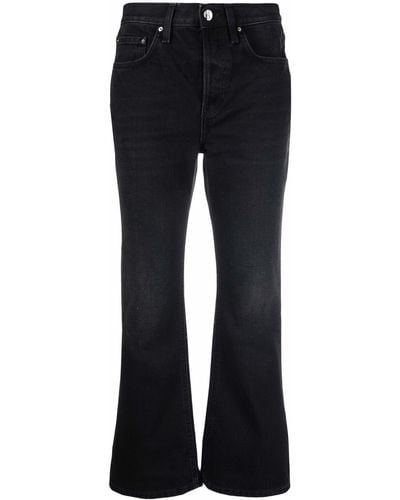 Totême Cropped Jeans - Zwart