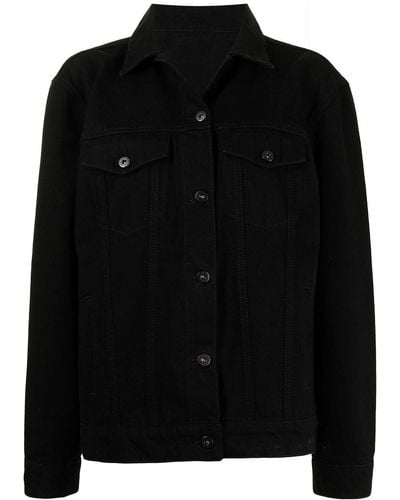 Sir. The Label Cotton Denim Jacket - Black