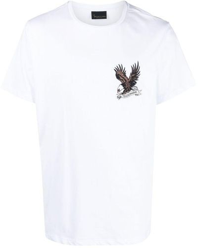 Billionaire Logo-print Short-sleeved T-shirt - White