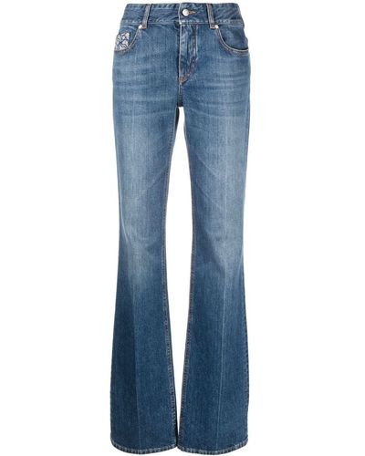 Stella McCartney High-rise Straight-leg Jeans - Blue