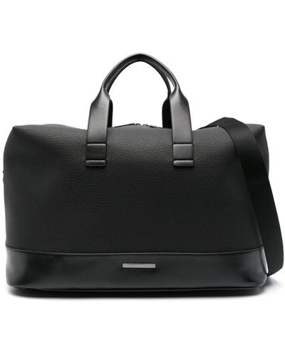 Calvin Klein Faux-leather luggage Bag - Black