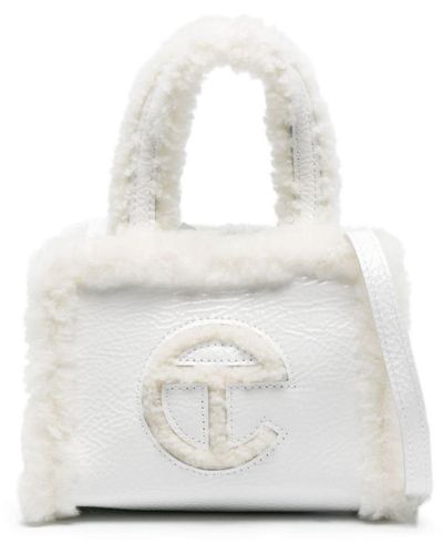 UGG X petit sac cabas Shopper Crinkle - Blanc