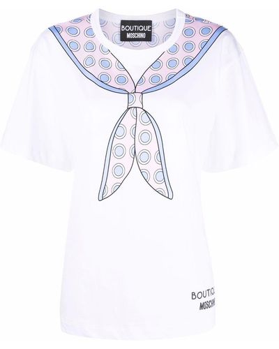 Boutique Moschino グラフィック Tシャツ - ホワイト