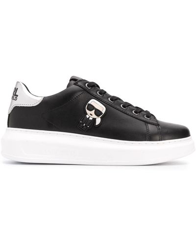 Karl Lagerfeld Kapri Karl Ikonic Baskets - Noir