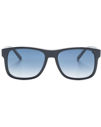 Tommy Hilfiger Wayfarer-frame Tinted Sunglasses - Blue