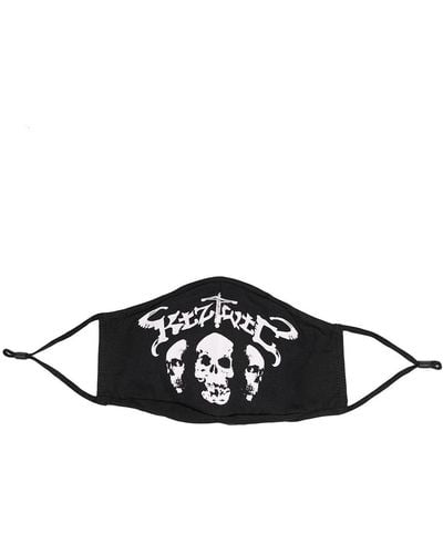 KTZ Skull-print Face Mask - Black