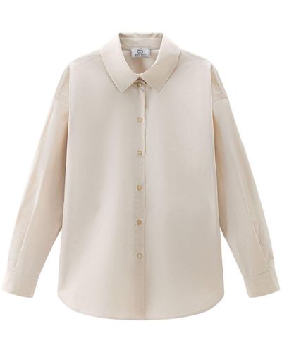 Woolrich Cotton Poplin Shirt - White