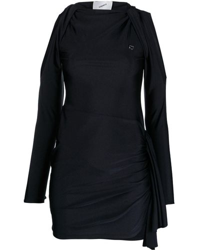 Coperni Cut-out Bodycon Mini Dress - Black