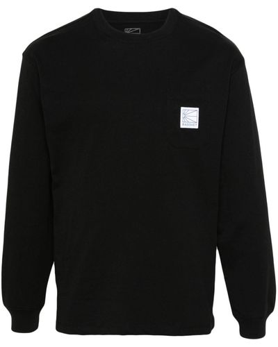 Rassvet (PACCBET) T-shirt en coton à patch logo - Noir