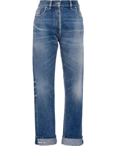 Prada Jeans im Five-Pocket-Design - Blau