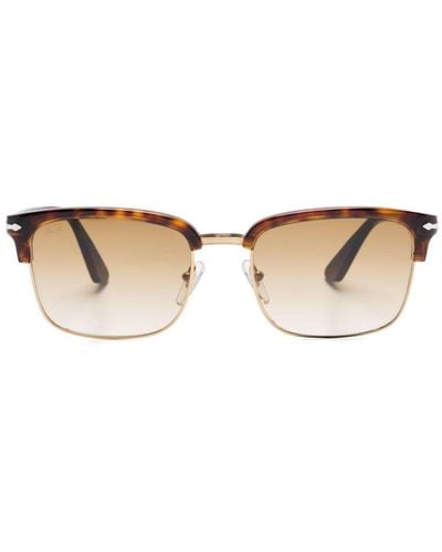 Persol Po3327s Square-frame Sunglasses - Natural