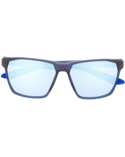 Nike Gafas de sol Maverick con montura cuadrada - Azul