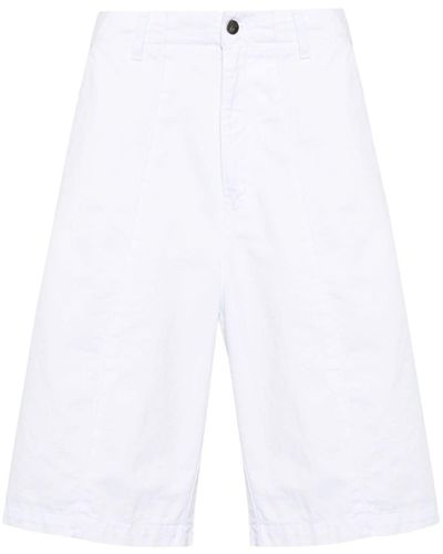 Societe Anonyme Shorts denim Bomb Coulotte - Bianco