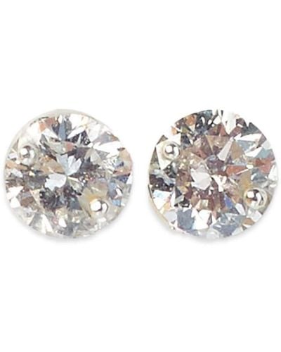 The Alkemistry 18kt White Gold Aria Diamond Stud Earrings