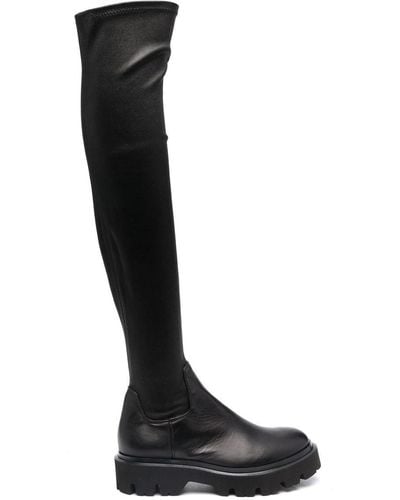 Roberto Festa Bottes en cuir - Noir