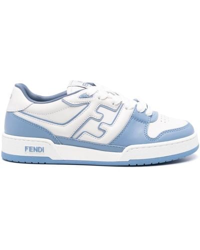 Fendi Sneakers in Colour-Block-Optik - Blau