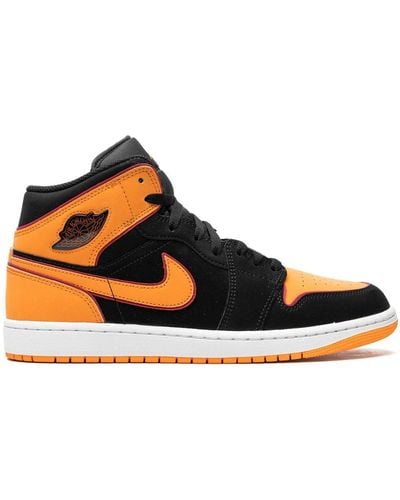Nike "air 1 Mid ""black Orange"" Sneakers" - Oranje
