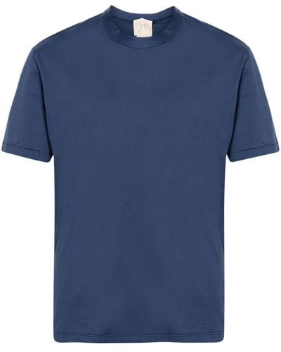 C.P. Company T-shirt en coton à logo imprimé - Bleu