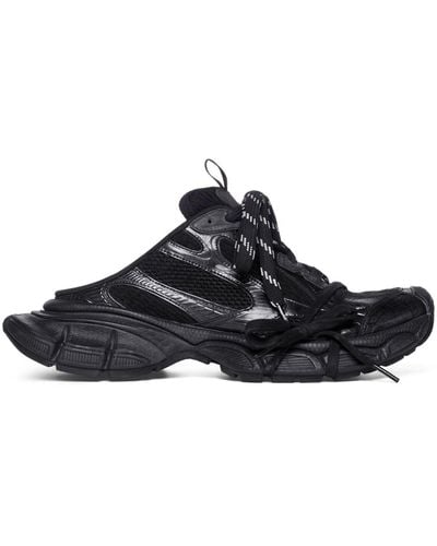Balenciaga 3xl Mule Sneakers - Unisex - Rubber/polyurethane/polyester/fabric - Black