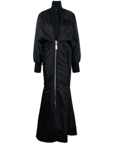 Off-White c/o Virgil Abloh Padded Mermaid Jacket Dress - Black