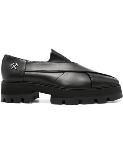 GmbH Chunky Chapal 55mm Logo-plaque Loafers - Black