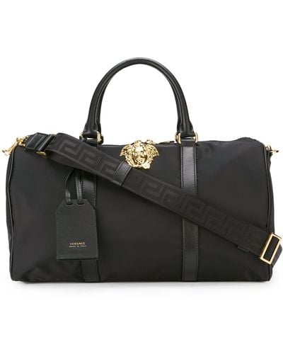 Versace 'palazzo Medusa' Duffle Bag - Black