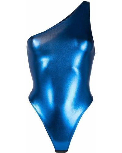 Maison Close Body Blue Angel à design asymétrique - Bleu