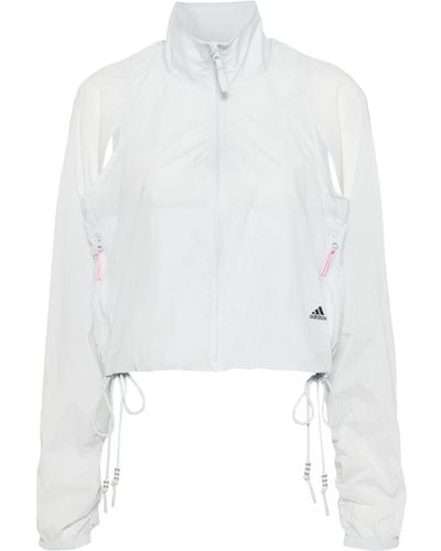 adidas Xrui Zhou Cut-out Detail Jacket - White