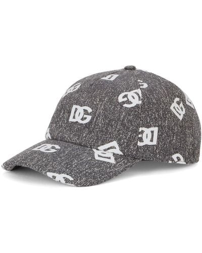 Dolce & Gabbana Logo-print Baseball Cap - Grey
