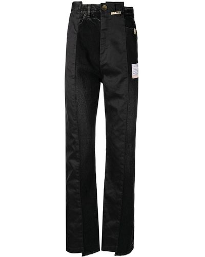 Maison Mihara Yasuhiro Straight Jeans - Zwart