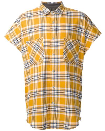 Fear Of God Sleeveless Flannel Shirt - Multicolour