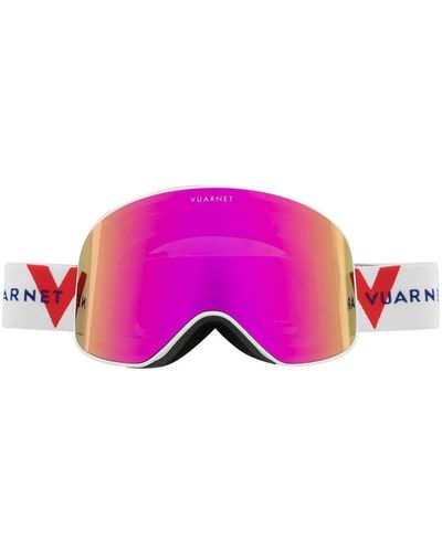 Vuarnet Gafas de esquí con logo en intarsia - Rosa