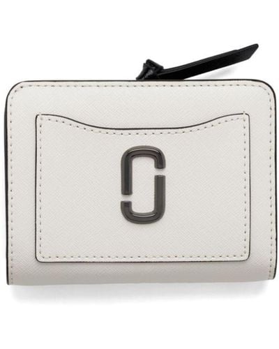 Marc Jacobs The Snapshot Leather Wallet - White