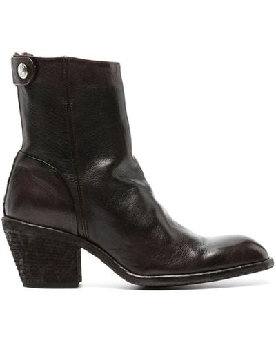 Officine Creative Sydne 003 65mm Leather Boots - Black