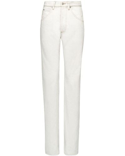 Maison Margiela Damen baumwolle jeans - Weiß